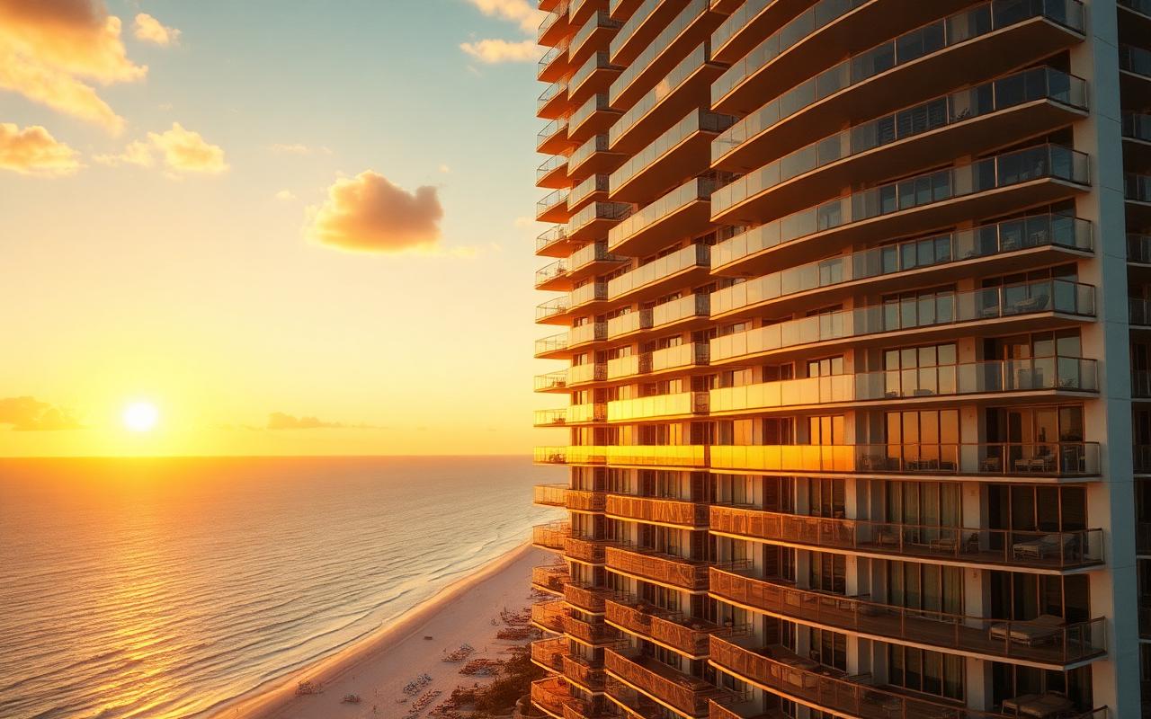 Gulf-Front Condominiums