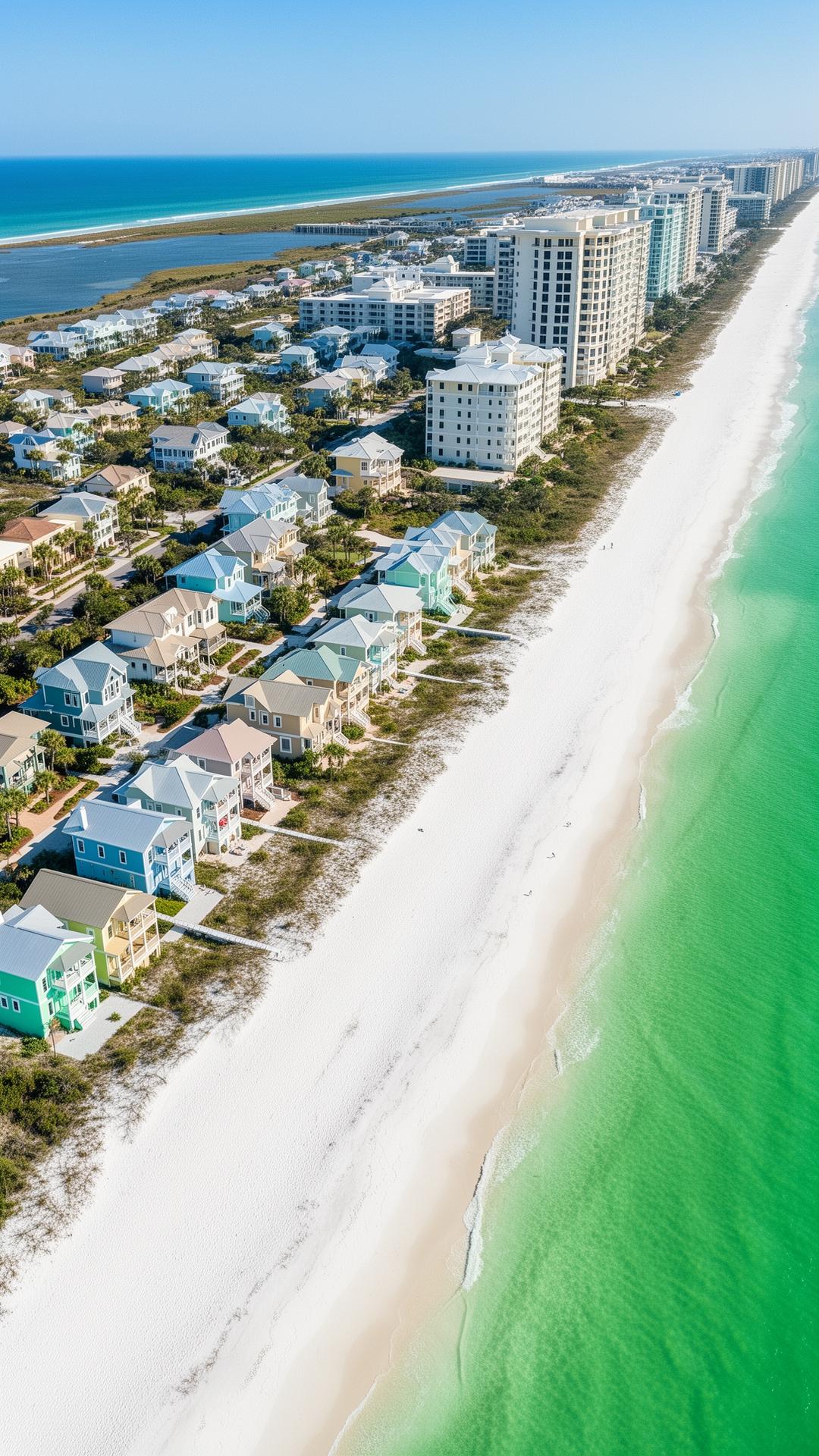 Aerial view of 30A